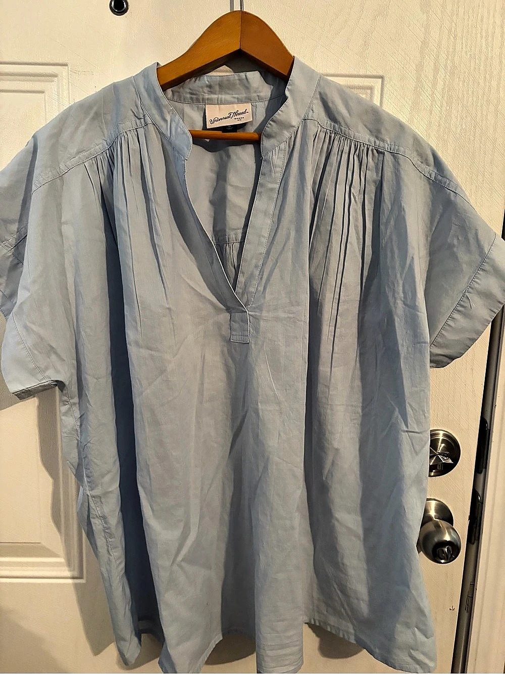 Universal Thread Blue Cotton Tunic Size XL